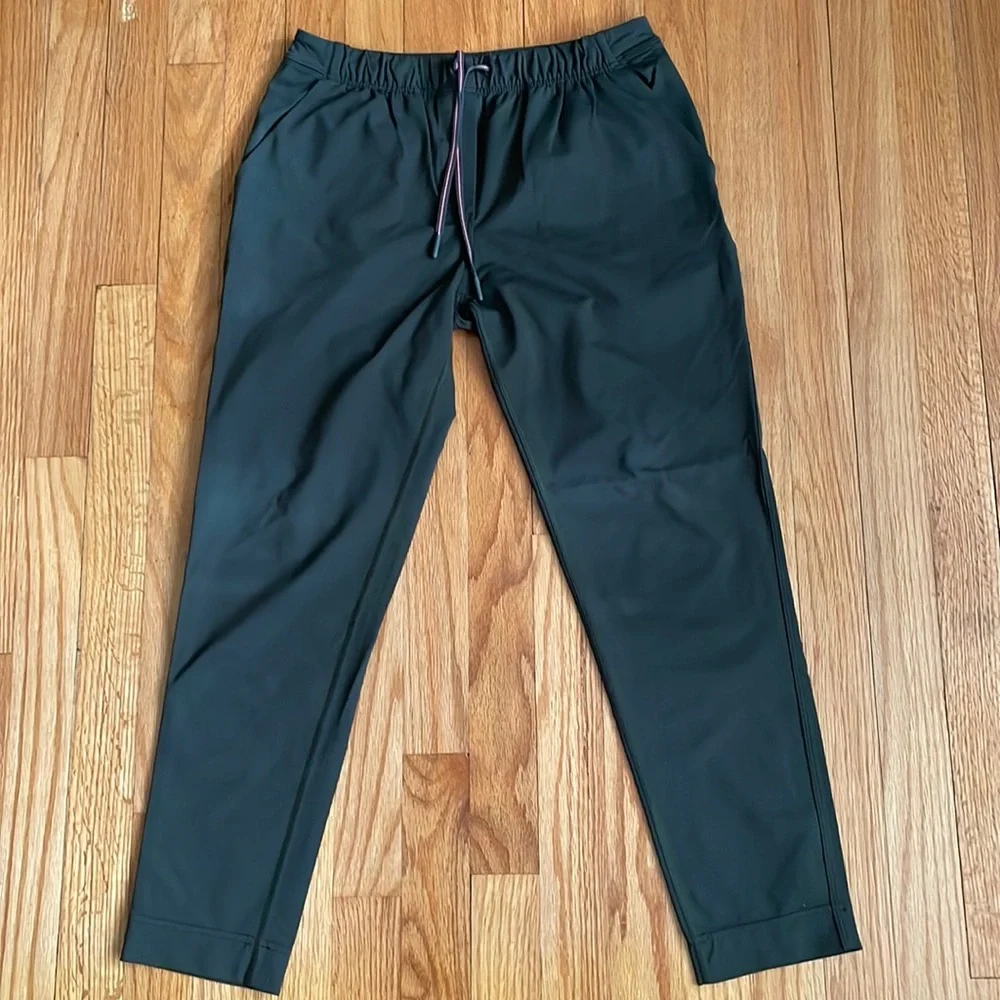Lululemon Stretch 7/8‎ PantGreen Size 4 no size tag  C5